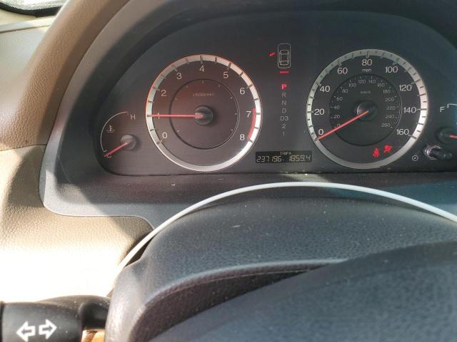 1HGCP36838A037056 - 2008 HONDA ACCORD EXL WHITE photo 9