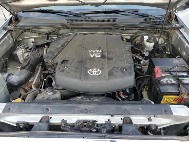 3TMLU42N59M033605 - 2009 TOYOTA TACOMA DOUBLE CAB 银色 照片 11