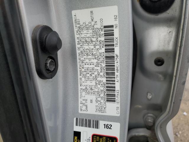 3TMLU42N59M033605 - 2009 TOYOTA TACOMA DOUBLE CAB 银色 照片 12