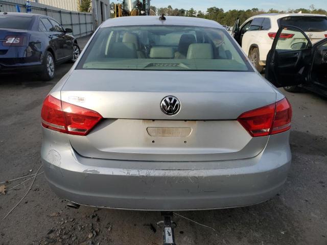 1VWBH7A31DC029169 - 2013 VOLKSWAGEN PASSAT SE SILVER photo 6