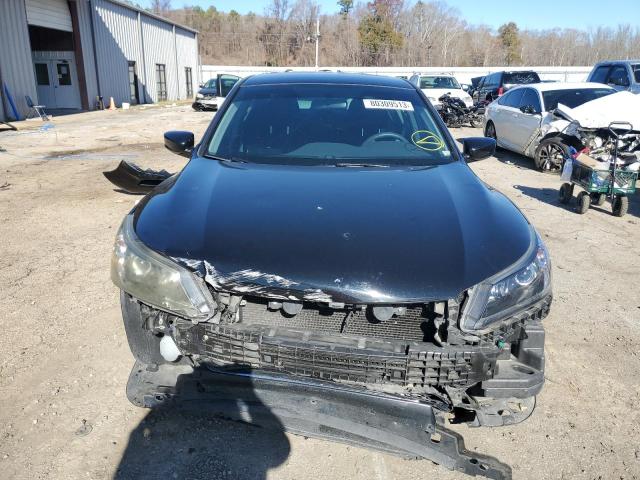 1HGCR2F36DA018410 - 2013 HONDA ACCORD LX BLACK photo 5