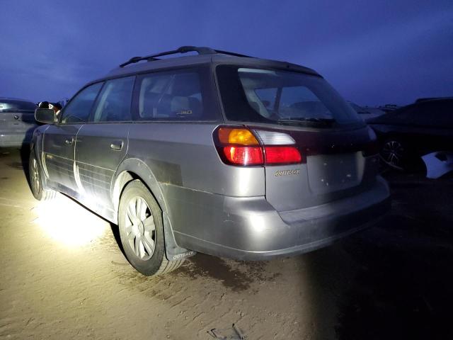 4S3BH895337652881 - 2003 SUBARU LEGACY OUTBACK H6 3.0 SPECIAL SILVER photo 2