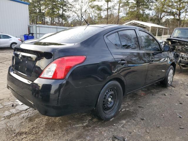 3N1CN7AP8HL845568 - 2017 NISSAN VERSA S BLACK photo 3