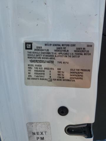 1GKER23DX9J144768 - 2009 GMC ACADIA SLT-1 白色 照片 13