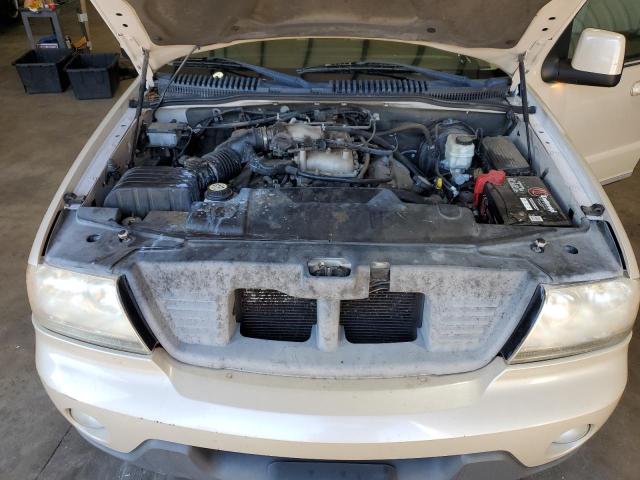 5LMEU68H15ZJ31280 - 2005 LINCOLN AVIATOR ბეჟი ფოტო 12