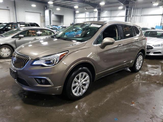 LRBFXDSA9HD197305 - 2017 BUICK ENVISION ESSENCE BROWN photo 1