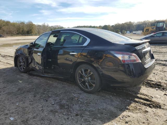 1N4AA5AP3CC846271 - 2012 NISSAN MAXIMA S BLACK photo 2