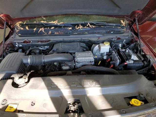 1C6SRFFT9MN808284 - 2021 RAM 1500 BIG HORN/LONE STAR BURGUNDY photo 11