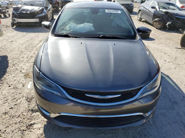 1C3CCCAB1GN184727 - 2016 CHRYSLER 200 LIMITED GRAY photo 5