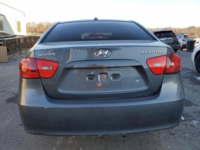 KMHDU46D97U265246 - 2007 HYUNDAI ELANTRA GLS GRAY photo 6