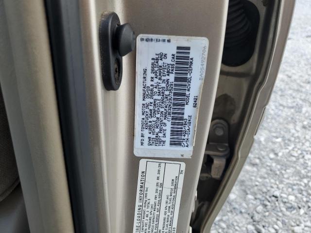 4T1BE32K23U735291 - 2003 TOYOTA CAMRY LE 金色 照片 13