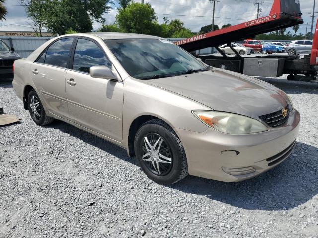 4T1BE32K23U735291 - 2003 TOYOTA CAMRY LE 金色 照片 4