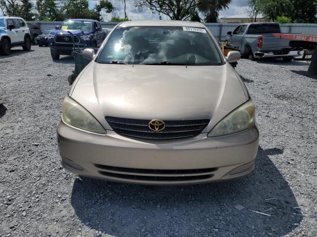 4T1BE32K23U735291 - 2003 TOYOTA CAMRY LE 金色 照片 5