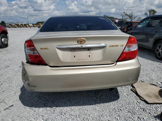 4T1BE32K23U735291 - 2003 TOYOTA CAMRY LE 金色 照片 6