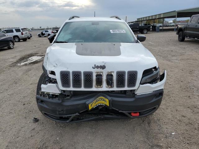 1C4PJMBX3KD288217 - 2019 JEEP CHEROKEE TRAILHAWK WHITE photo 5