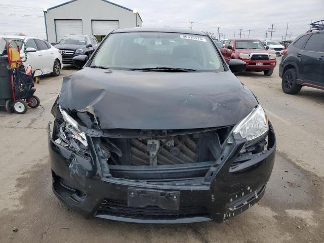 3N1AB7APXEL670719 - 2014 NISSAN SENTRA S BLACK photo 5