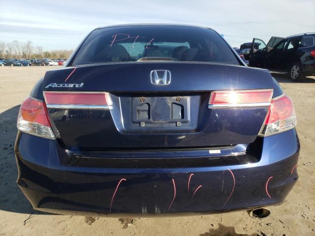 1HGCP2F37CA060136 - 2012 HONDA ACCORD LX BLUE photo 6