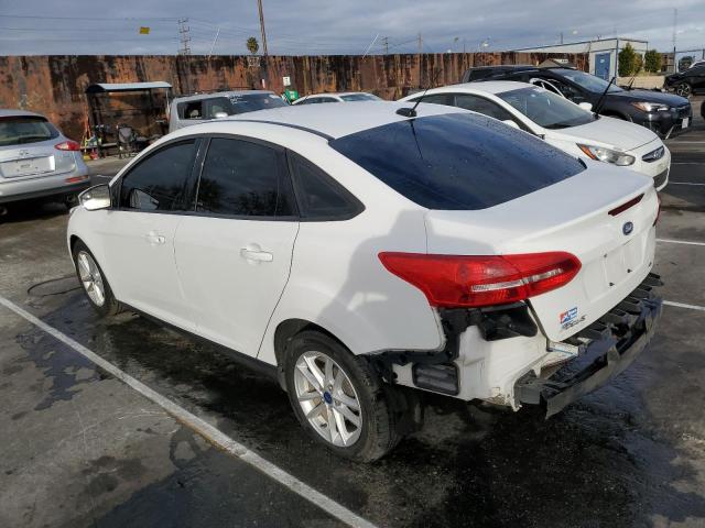 1FADP3F28HL294075 - 2017 FORD FOCUS SE WHITE photo 2