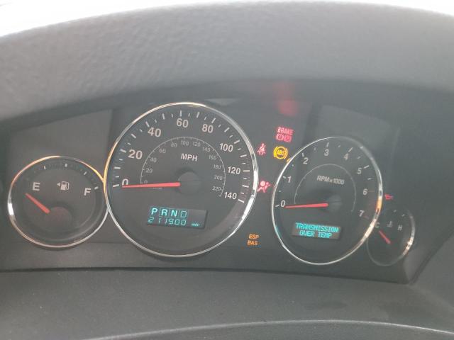 1J8GS48K67C517746 - 2007 JEEP GRAND CHER LAREDO SILVER photo 9