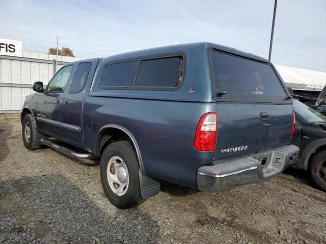 5TBRU34175S447972 - 2005 TOYOTA TUNDRA ACCESS CAB SR5 BLUE photo 2