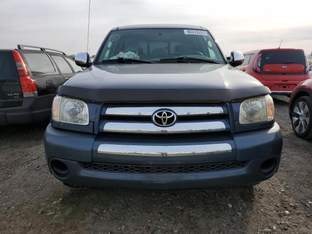 5TBRU34175S447972 - 2005 TOYOTA TUNDRA ACCESS CAB SR5 BLUE photo 5