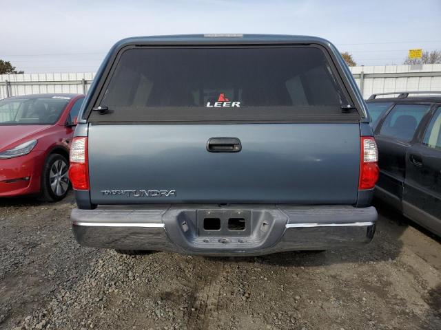 5TBRU34175S447972 - 2005 TOYOTA TUNDRA ACCESS CAB SR5 BLUE photo 6