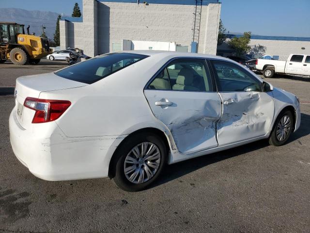 4T4BF1FK1ER407963 - 2014 TOYOTA CAMRY L WHITE photo 3