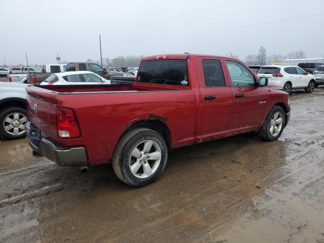 1D7RB1GP5AS112170 - 2010 DODGE RAM 1500 RED photo 3