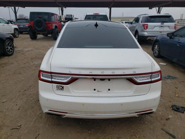 1LN6L9RP2J5600752 - 2018 LINCOLN CONTINENTA RESERVE WHITE photo 6