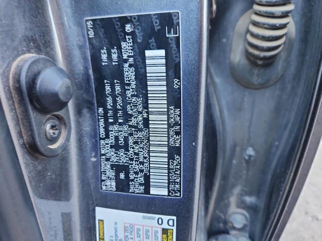 JTEBU5JR9G5291050 - 2016 TOYOTA 4RUNNER SR5/SR5 PREMIUM GRAY photo 13