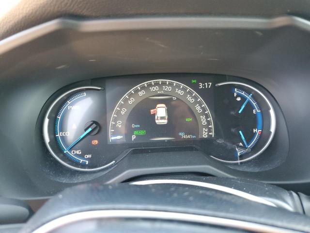 2T3RWRFV1MW122655 - 2021 TOYOTA RAV4 XLE SILVER photo 9