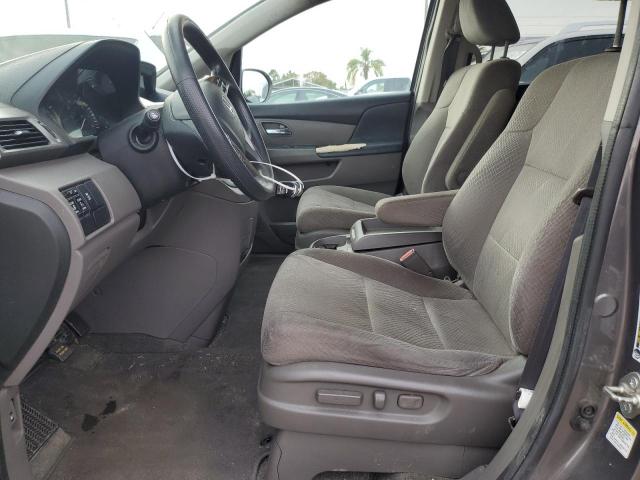 5FNRL5H4XFB125679 - 2015 HONDA ODYSSEY EX GRAY photo 7