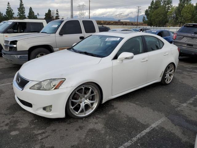 JTHBF5C2XA5123793 - 2010 LEXUS IS 250 WHITE photo 1