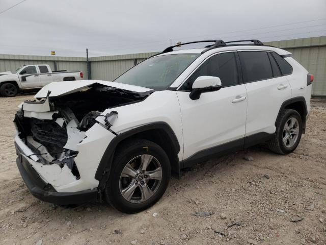 2T3W1RFV6MW162764 - 2021 TOYOTA RAV4 XLE WHITE photo 1