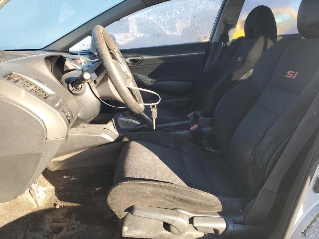 2HGFA55597H702818 - 2007 HONDA CIVIC SI SILVER photo 7