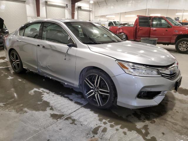 1HGCR3F91GA021911 - 2016 HONDA ACCORD TOURING SILVER photo 4