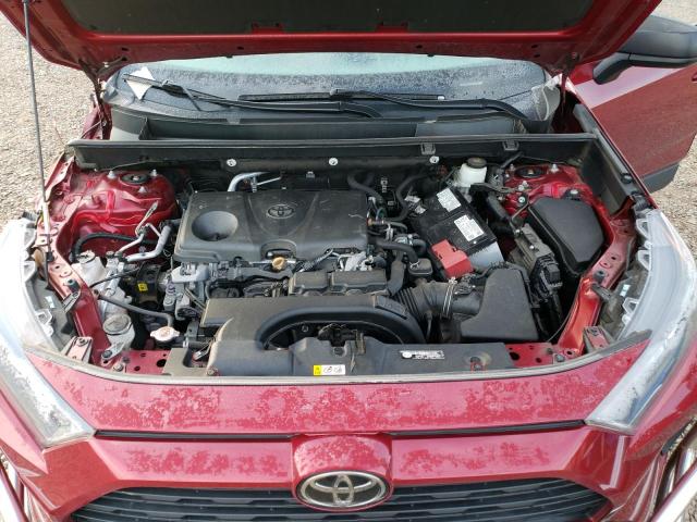 2T3F1RFV5MW167308 - 2021 TOYOTA RAV4 LE MAROON photo 12