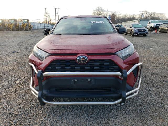 2T3F1RFV5MW167308 - 2021 TOYOTA RAV4 LE MAROON photo 5