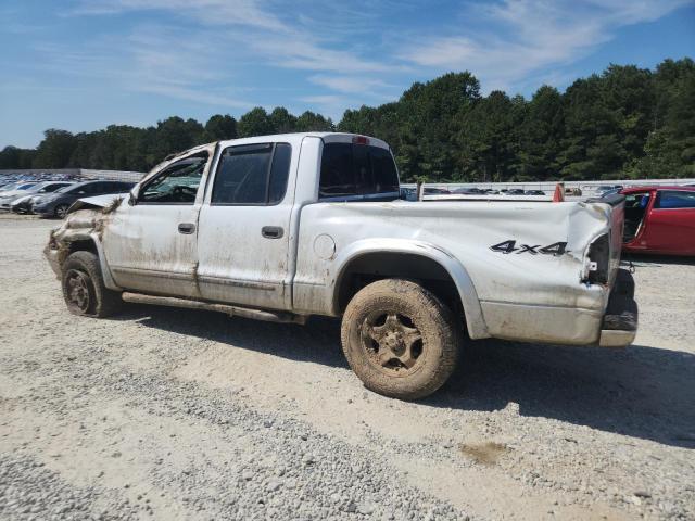 1D7HG48N53S369358 - 2003 DODGE DAKOTA QUAD SLT WHITE photo 2