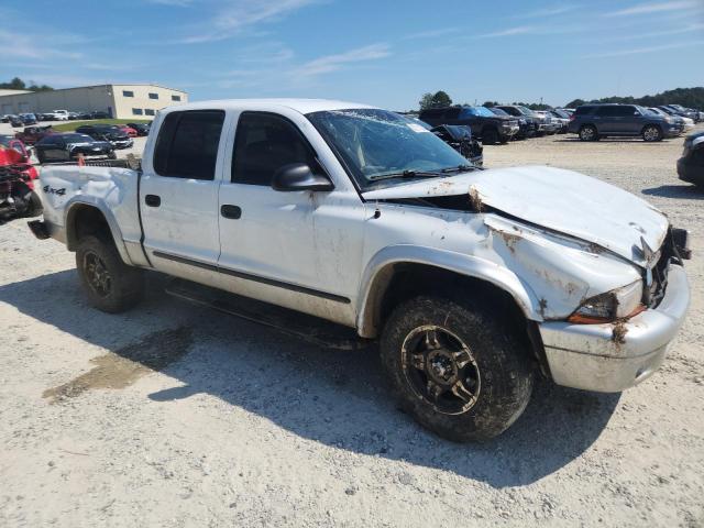 1D7HG48N53S369358 - 2003 DODGE DAKOTA QUAD SLT WHITE photo 4