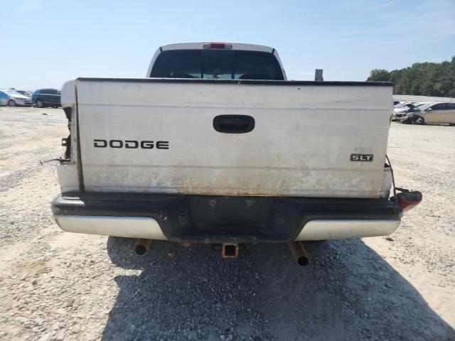 1D7HG48N53S369358 - 2003 DODGE DAKOTA QUAD SLT WHITE photo 6