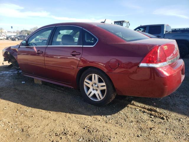 2G1WB5EK0B1231881 - 2011 CHEVROLET IMPALA LT RED photo 2