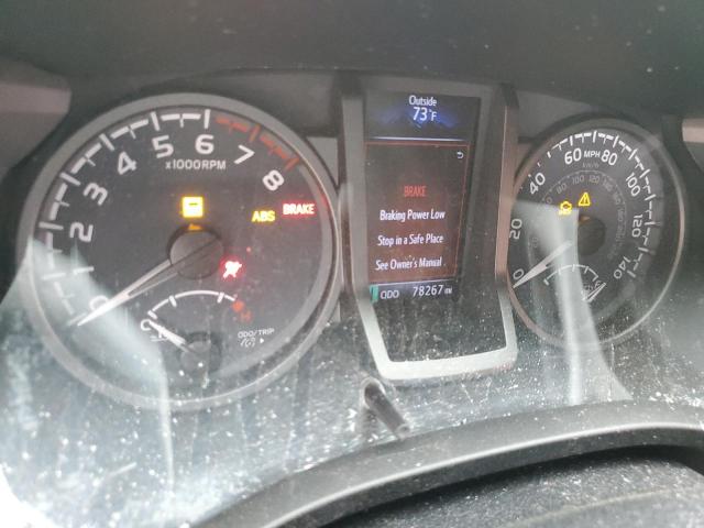 3TMCZ5AN9MM372319 - 2021 TOYOTA TACOMA DOUBLE CAB WHITE photo 9