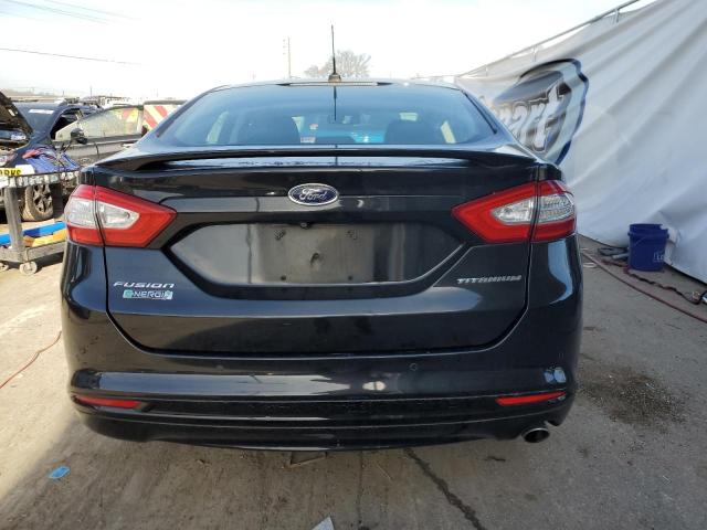 3FA6P0SU3FR264947 - 2015 FORD FUSION TITANIUM PHEV BLACK photo 6