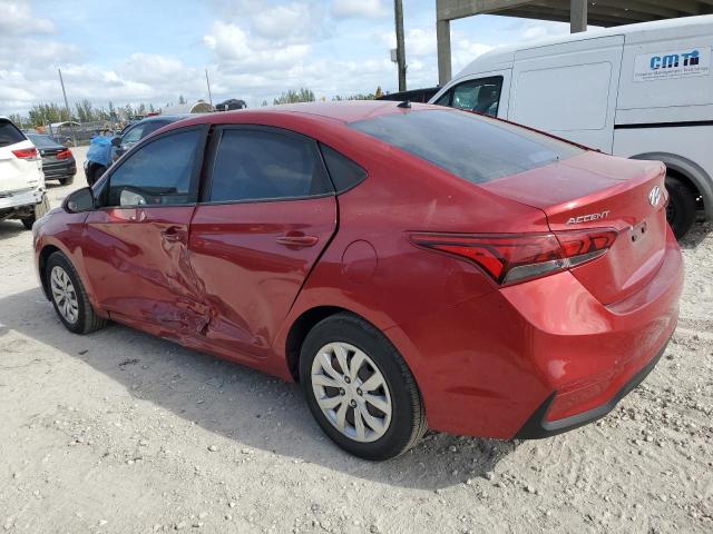 3KPC24A38JE024918 - 2018 HYUNDAI ACCENT SE RED photo 2