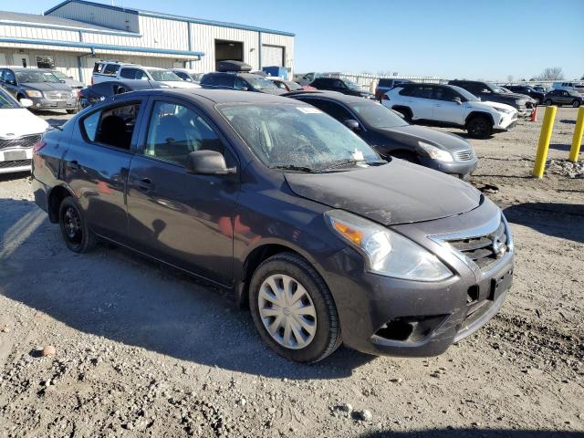 3N1CN7AP1FL929020 - 2015 NISSAN VERSA S CHARCOAL photo 4