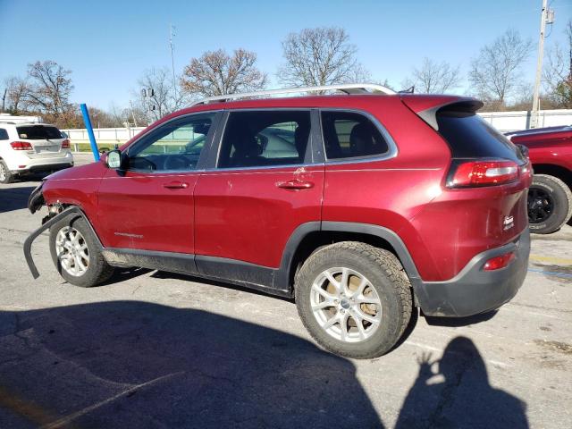 1C4PJMCS3EW230426 - 2014 JEEP CHEROKEE LATITUDE RED photo 2