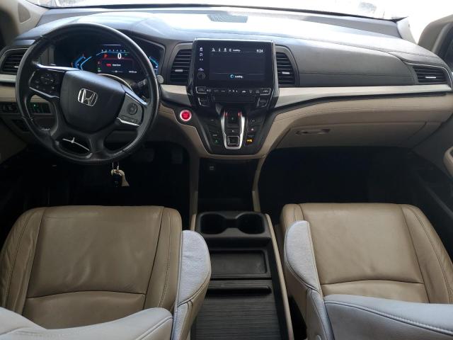 5FNRL6H7XKB117303 - 2019 HONDA ODYSSEY EXL WHITE photo 8
