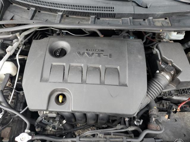 JTDBL40E099029526 - 2009 TOYOTA COROLLA BASE GRAY photo 11