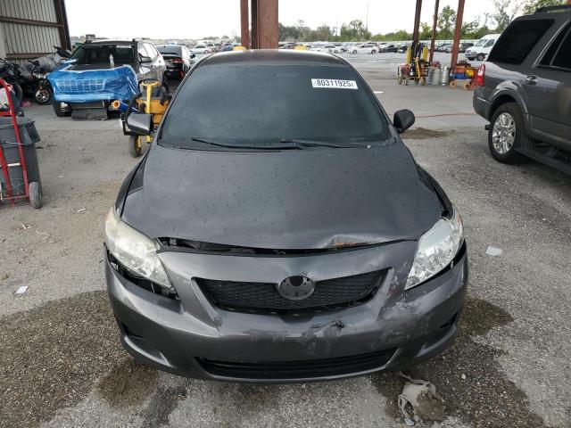 JTDBL40E099029526 - 2009 TOYOTA COROLLA BASE GRAY photo 5